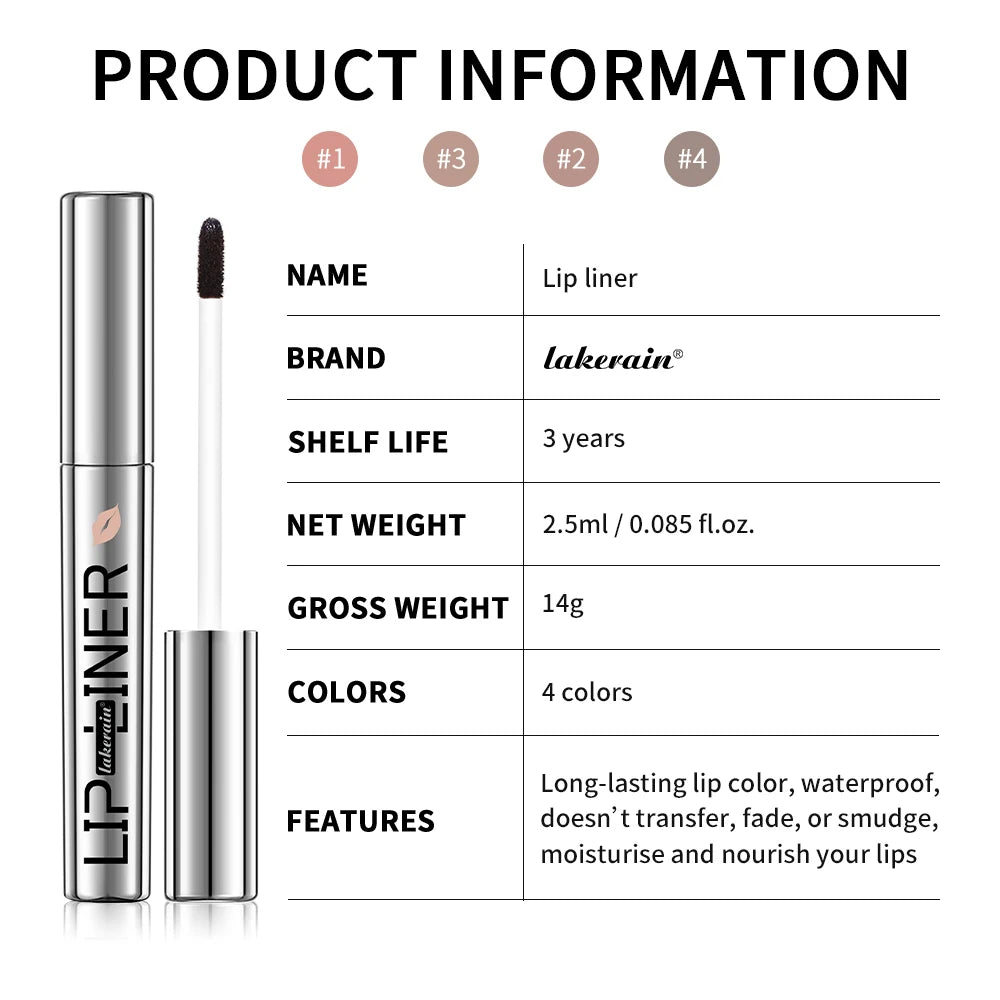 Matte Peel Off Lip Stain Long Lasting Lip Tint Stain Lip Liner Transfer Proof Lipstain Infused with Hyaluronic Acid & Vitamin E