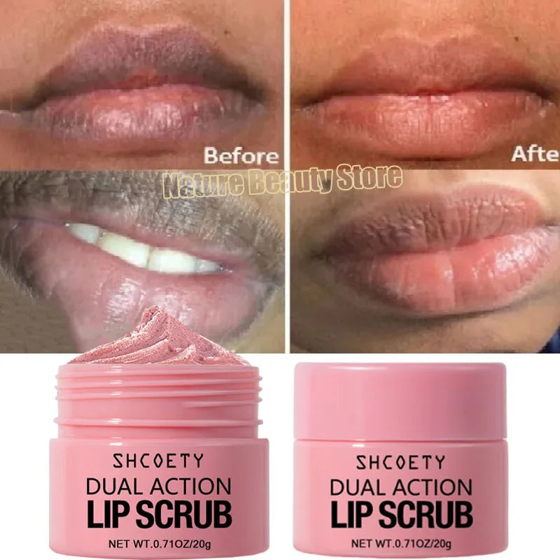 Remove Dark Lip Scrub Fast Lightening Pink Lip Exfoliating Fade Lip Line Dead Skin Moisturizer Korean Care Products Beauty Healt