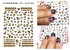 Press on Nails Tiger Symbol Nails Decals Design Fierce Wild Animal Leopard Decoration Manicure Stickers Nails Accessories Tools