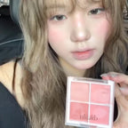 Multi-Purpose Creamy Blush Waterproof Moisturizing Highlighter Mud Cream Cheek Eyes Watery Peach Rouge Contour Tint Cosmetics