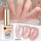 UR SUGAR 15ml Champagne Gold Sliver Reflective Glitter Gel Nail Polish Varnish Semi Permanent Soak Off UV Gel For Manicure Art