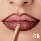 Matte Lip Liner Pencil Nude, Long-Lasting Waterproof, Smudge-Proof, Precise Outline, Smooth Creamy Formula
