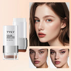 TVLV Color-Adapting 2-in-1 Foundation Stick Moisturizing Brightening Concealing With Brush Makeup Fond de teint adaptable