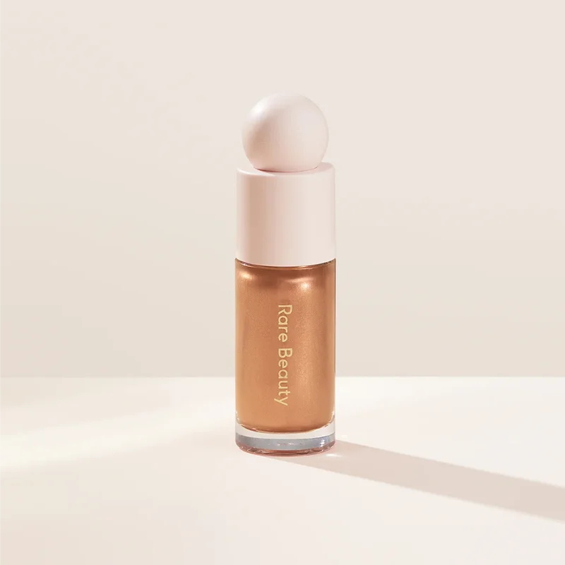 Rare Beauty Liquid Blush Highlighter Contour High Glossy Finish Luminizer Makeup Gel Face Body Brighten Glitter Natural Contour