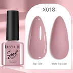 LILYCUTE  5ml Gold Sliver Metallic Liner Gel Nail Polish French Style Super Bright Mirror Pull Line Graffiti Painting Stripe Gel