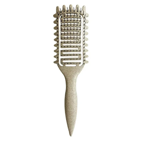 Curl Define Styling Brush Hollow Out Detangling Hair Brush Tangled Wet Curly Hair Comb Shaping Curls Barber Hairdressing Tools