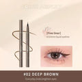 Judydoll Liquid Eyeliner, Ultra Fine Liquid Eyeliner Waterproof with Smooth Strong Fibres, Smudge-proof, Longwearing, Smooth