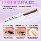 DIY Lash Extension Mix Styles Individual Lash Clusters with Bond&Seal Remover Tweezers Lash Brush eye Makeup tool