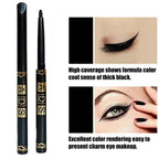 1/2/5/12pcs Waterproof & Sweat-Proof Black Eyeliner Pencil Eye Liner Gel Pen Long-Lasting Anti-smudging for Bold Eye Makeup