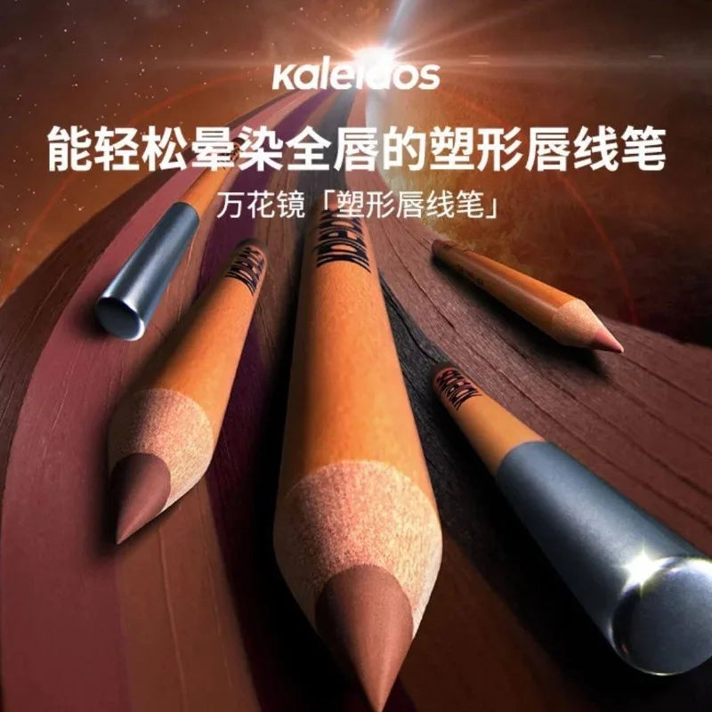 Kaleidos Makeup Lip Liner,High Pigmented Lip Stick Pencil for Shaping Sculpting Lips,Velvet Matte Finish,Vegan Cruelty-Free