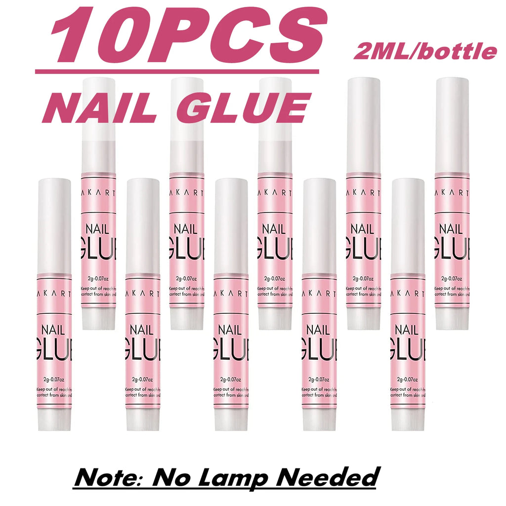 Makartt Super Strong Nail Glue and Glue Remover ,Quick Glue Debonder | Easy Removal with a Dropper Applicator For Press On Nails