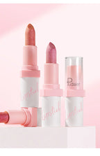 Shimmery Diamond Lipstick 10 Shades Waterproof Glittery Non Transfer Red Lip Tint Smooth Long Wear Pearly Lipstick