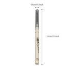 Chocolate Brown Eyeliner Gel Pen 5 Colors Long-lasting Waterproof Gel Eyeliner Latte Coffee Matte Silkworm Eyeliner Pen Makeup
