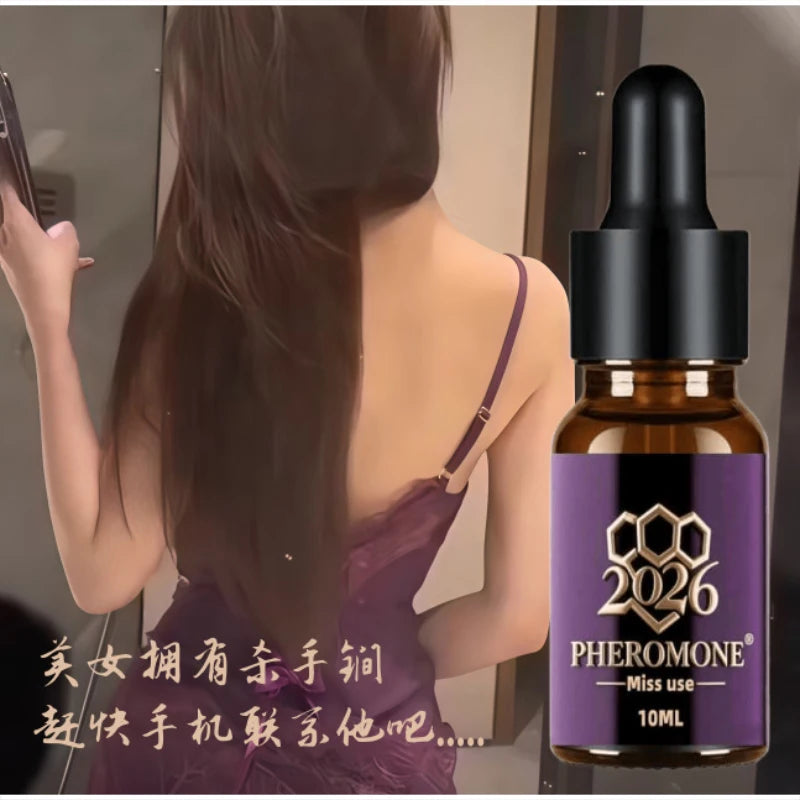 Young Couple Pheromone Essential Oil Love Spell Fragrance Irresistible Attraction Enhance Romance Emotional Connection Perfume