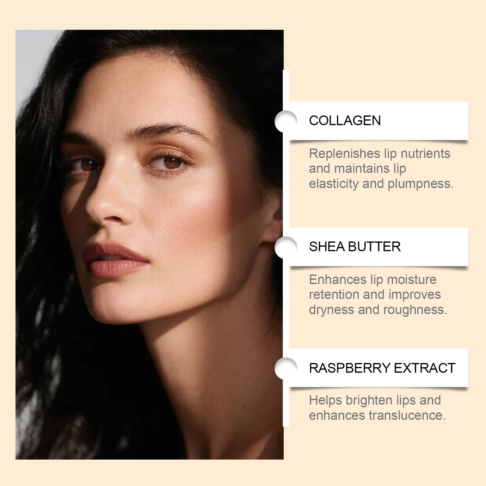 Collagen Lip Mask Overnight Repair Moisturizing Nourishing Treatment for Dry Flaky Lips Women's Lip Care Essential Fade Lip Line