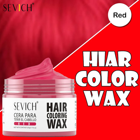 13 Color Hair Colour Wax DIY Hairs Dyed Mud Easy To Wash Long Lasting Dye for Eyebrow Beard Coloring Temporary Hair Colour Cream