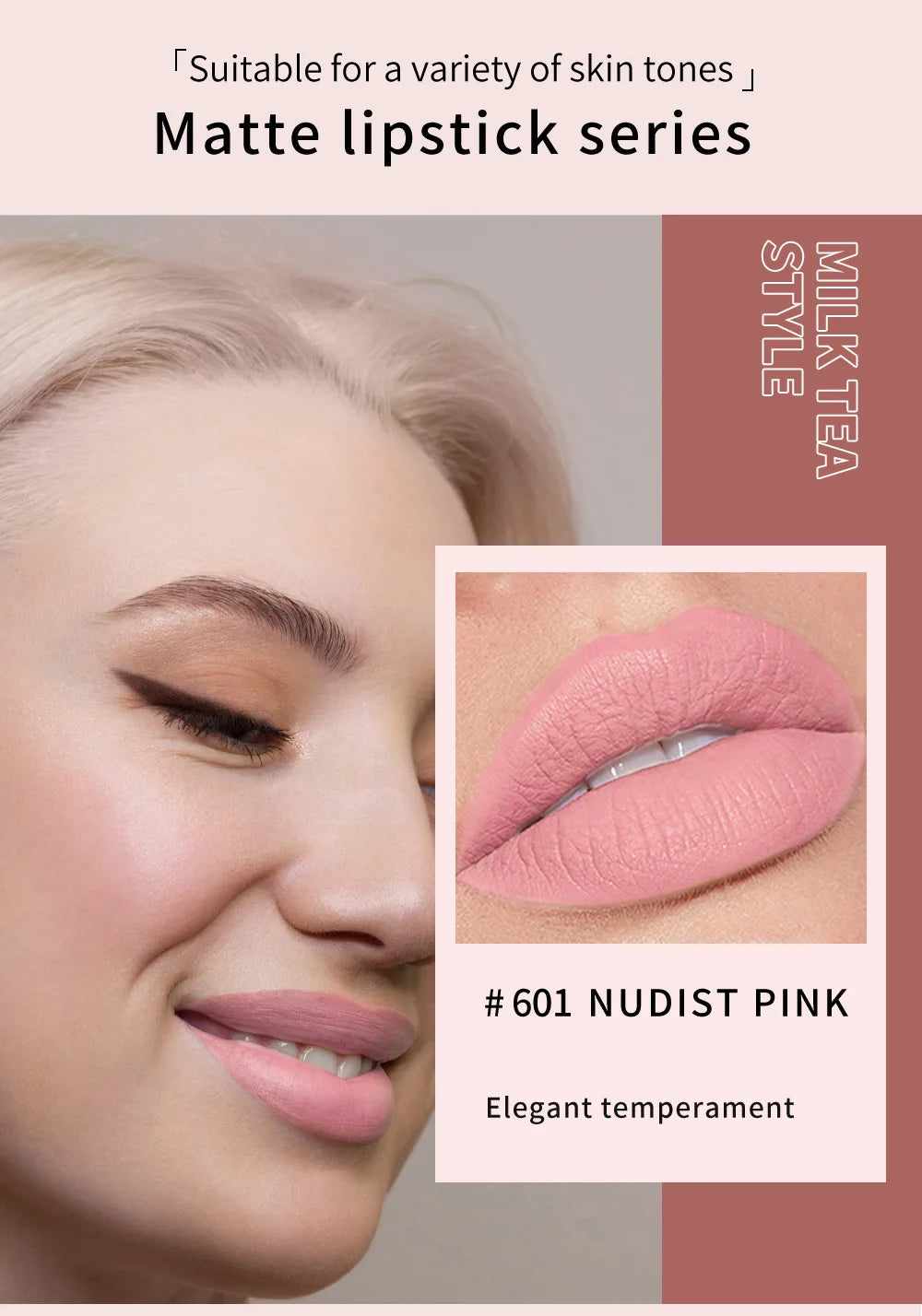 Handaiyan 12 Colors Matte Waterproof Velvet Nude Lipstick Sexy Red Brown Pigments Makeup Long Lasting Profissional