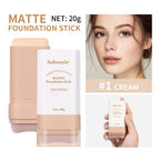 Concealing Foundation Stick 5 Shades With Built-In Brush Brighten Lightweight And Waterproof Formula Face Contour Stick Makeup