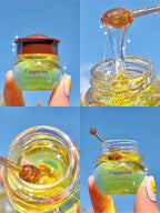 Transparent Honey Pot Lip Mask Moisturizes, Moisturizes, Lightens Lip Lines, Sleep Lip Mask, and Lip Care