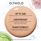 24H Long Lasting Air Cushion Cream Powder Oil Control Matte Soft Focus Concealer Pressed Makeup Foundation For Face