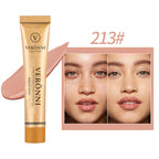 Long-lasting waterproof and sweatproof concealer with natural nude Maquiagem Liquid Concealer Beauty Face  Cosmetics Makeup Base