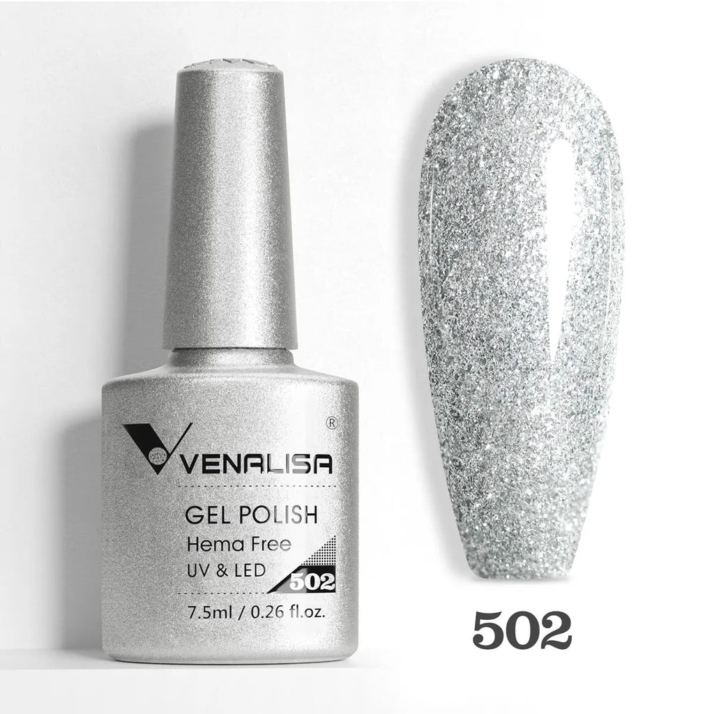 Venalisa VIP5 Nail Gel Polish HEMA/TPO FREE Full Coverage Beautiful Semi Permanent Soak Off UV LED Gel Nail Polish Gel Lacquer