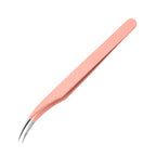 1PC Anti-static Precision Fiber Tip Tweezer Eyelash Extension Eyebrow Set Stainless Steel Beauty Precision Tweezers Makeup Tools