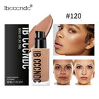 Liquid Foundation Concealer Face Naturally Matte Oil-Control Waterproof Foundation 30Ml 6 Colors Optional Cosmetic