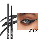 Waterproof Eyeliner Gel Pencil Gold Brown Lying Silkworm Pen Soft Easy Wear High Pigment Matte Eyeliner Lasting Shiny Eye Makeup