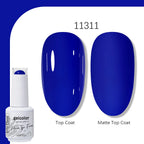 Arte Clavo Solid Color Gel Nail Polish 15ml Soak Off UV LED Gel Semi-Permanent Glitter Polish For Manicure Nail Art Salon Gel