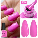 LILYCUTE 7ml Metallic Gel Nail Polish Red Chrome Effect Soak Off UV Gel Varnish Semi Permanent Nail Art Manicure Base Top Coat