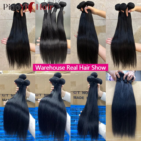 12A Straight Human Hair Bundles 100% Raw Human Hair Bundles 20 22 24Inch Unprocessed Virgin Human Hair Extension Top Quality