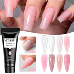 Mtssii 17PCS/Set 20ml Nail Extension Gel Set Builder UV Gel for Nails With 6W UV LED Lamp Nail Extension Tools Kit For Beginner