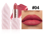Matte Velvet Lipstick Ice Cream Long Lasting Waterproof Nourishing Moisturizing Highly Pigmented Satin Lip Gloss Non Stick Cup