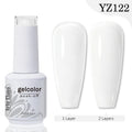 Arte Clavo Transparent Nude Pink Color Jelly Gel Nail Polish Semi Permanent 15ml Top Coat Soak Off UVLED Varnish Nail Art Design