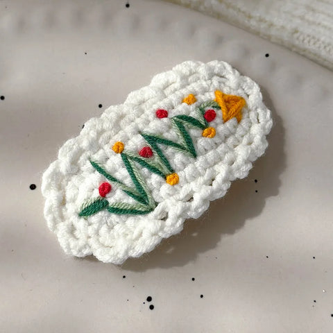 Christmas Series Hair Clips Winter Wool HairPins Christmas Tree BB Clips for Woman Girls Sweet Barrettes Children Cute Headdress