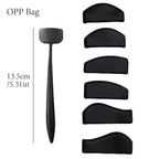6 In 1 Silicone Eyeshadow Pads Eyeshadow Stencils Eye Makeup Stencils Stamp Eye Makeup Applicator Eyeliner Stencils Beauty Tools