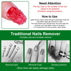 TWOING 2.0 15ml Magic Fast Nail Gel Polish Remover Clean UV Soak Off Semi Permanent Varnish Nail Art Removal Tools Manicure