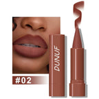 9 Colors Gradient Lip Liner Matte Black Brown Velvet Lipstick Waterproof Non Sticky Contouring Tint Lipliner Crayon Lip Makeup