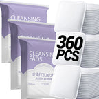 100/600Pcs Disposable Makeup Removal Cotton Pads for Facial Cleaning Wet Application Portable Double-sided Cosmetic Cotton Pads