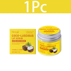 HOYGI Turmeric Lip Scrub Exfoliator Moisturizing Repair Lips Mask Softening Remove Dead Skin Coconut Oil Dry Lip Care Scrub Balm