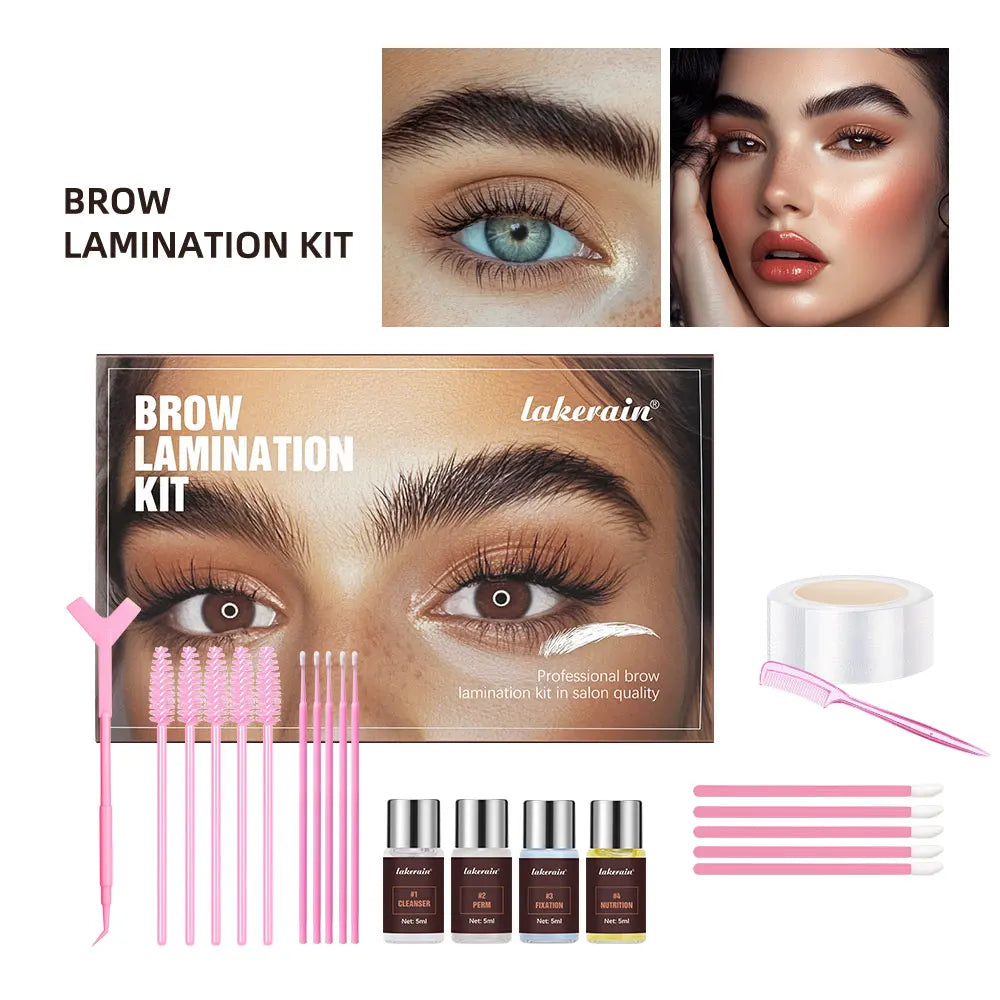 Brow Lift Eyebrow Lifting Semi-permanent Machine Laminated Eyebrow Kit Lamination Eyelashes Make-up for Women Makeup Korean Eyes