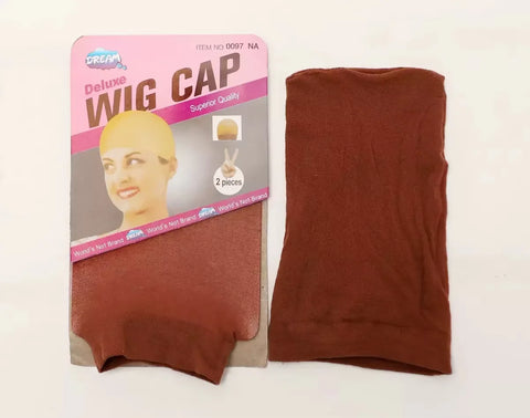 Ventilated Nylon Mesh Nude Stocking Wig Cap Stocking Wig Caps Stretch Mesh Caps Stocking Caps for Making Wigs Free Size