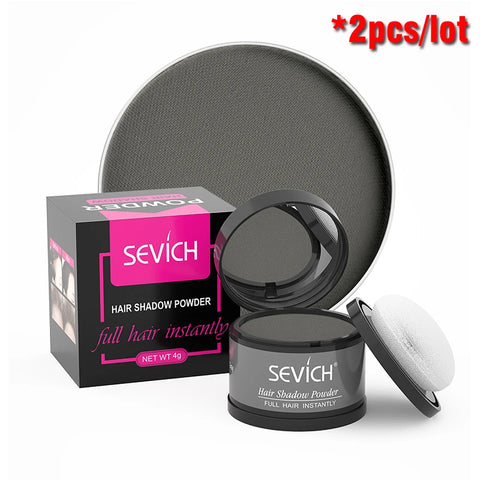 Sevich Hairline Shadow Powder Instantly Black Root Cover Up Natural Hair Filling Hair Fluffy Powder Waterproof Hair Concealer