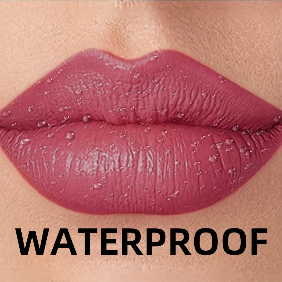 7 Colors Waterproof Peel off Lip Stain Reveal Long Lasting Pink Red Rose Matte Lip Liner Gloss High Pigment Lip Tint Makeup Gift
