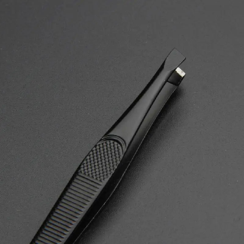 1PC Eyebrow Tweezer Stainless Steel Slant Tip Eyes Tweezer Clip For Face Hair Removal Make Up Tools Pince  Epiler