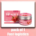 Strawberry Lip Scrub Exfoliating Preventing Drying Cracking Improve Dullness Remove Dead Skin Moisturizing Brightening Lip Care