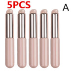 Silicone Lip Brush With Cover Cap Concealer Brush Like Fingertips Q Soft Lipstick Makeup Brushes Round Head No Broken