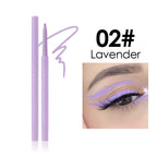 1PC White Matte Eyeliner Gel Pen Long Lasting Waterproof Eye Liner Pencil Quick-drying Non-smudge Eye Makeup for Women Cosmetics