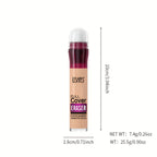 New Sponge Head Concealer for Dark Circles Freckles Acne Pigmentation and Blemishes Long Lasting Moisturizing Liquid Foundation